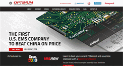 Desktop Screenshot of optimumdesign.com